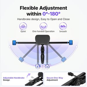 Estirador Ajustable de Acero y Aluminio para Gimnasio en Casa, Duradero, para Estirar Ligamentos, Pantorrillas y Piernas, Ideal para Yoga y Danza - Product Image 4