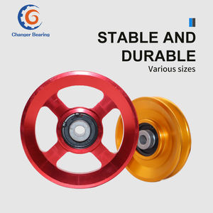 OD 54-140mm accessori per attrezzature per il Fitness sistema di pulegge per ruote in alluminio puleggia da palestra - Product Image 4