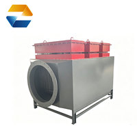 Chauffe-air électrique en acier inoxydable à haute efficacité thermique de 150 kW pour l'isolation des fermes
