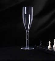 Verre à vin en plastique de luxe en gros 10-650ml verres à vin en acrylique réutilisables et écologiques