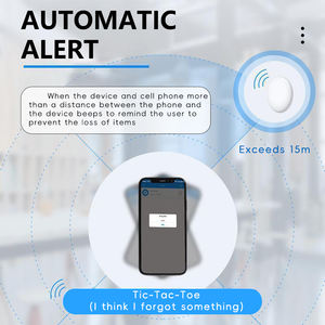 새로운 디자인 애완 동물 추적기 야외 애완 동물 안티 분실 에어 태그 추적기 정확한 블루투스 30 미터 개 로케이터 키 추적기 - Product Image 3