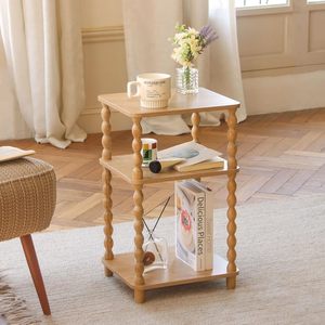 <span class=keywords><strong>Table</strong></span> d'appoint moderne à trois niveaux, <span class=keywords><strong>table</strong></span> <span class=keywords><strong>basse</strong></span>, <span class=keywords><strong>table</strong></span> de chevet, idéale pour les petits espaces, chambre à coucher, salon, bureau - Product Image 2