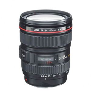เลนส์มือสองคุณภาพสูงสำหรับกล้อง Canon EF24-105mm F4L IS USM เลนส์ซูม AF โฟกัส อุปกรณ์ถ่ายภาพในสตูดิโอ ราคาประหยัด - Product Image 1