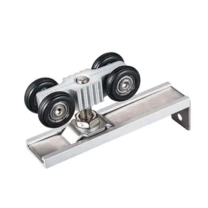 60kgs new design wooden sliding door rollers pulleys wheels