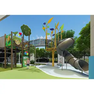 COWBOY playground slide kindergarten playground design daycare outdoor play equipment