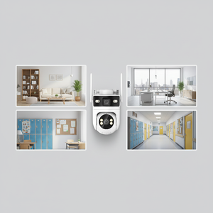 Kabellose Freiheit Wasserdichte Außenkamera Zelus Serie WiFi Dual-Objektiv PT-Kamera ZD4-WI - Product Image 1