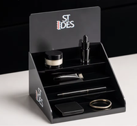 Étagères de comptoir en acrylique design support organisateur de maquillage cosmétique