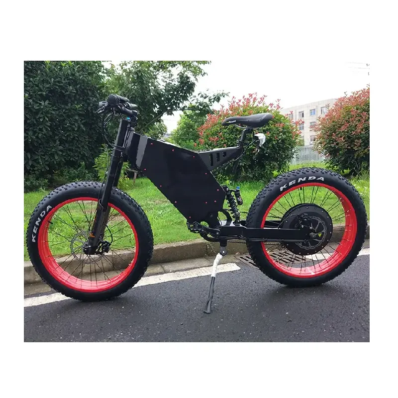 North American fat tire electric bike 8000w red rim best quality bicycle