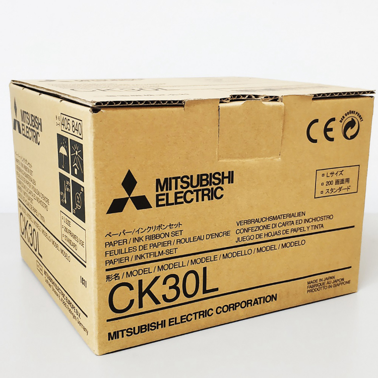 Papel de color profesional Mitsubishi Ck30L para impresora térmica para impresora de video de ultrasonido