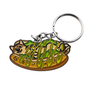 Venta Directa de Fábrica: Llavero Metálico de Dibujos Animados con Mosquetón, Grabado 3D, Impermeable, Color de Revestimiento Personalizado para Regalos Promocionales de Marca - Product Image 5