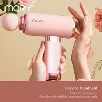 Súng Rung Không Dây Không Chổi Than Súng Tập Thể Dục Máy Mát Xa Mạnh Mẽ Bộ Gõ Dropshipping Mini Muscle Massage Gun Với Màn Hình LCD