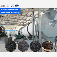 Ligne de production d'engrais de compost organique LANE Acide humique minéral Engrais organique de potassium Prix d'usine