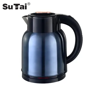 Wholesaler New Arrival Large Big Mouth Shut Off Automatically Anti scalding Housing Electric Kettle Stainless Steel