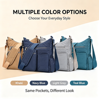 Sac bandoulière en nylon de qualité supérieure pour femme, sac à bandoulière personnalisé, sac de voyage