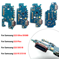 Conector de Carga USB con Chip IC de Carga Rápida para Samsung S25 FE Plus Ultra Edge, Repuesto de PCB para Cargador