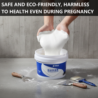 Crème de réparation murale imperméable, sûre et inodore, prête à l'emploi pour une réparation rapide (pas de mélange requis)