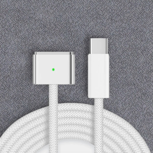 3A <span class=keywords><strong>PD</strong></span> ประเภท <span class=keywords><strong>C</strong></span>/5A/6A สายดาต้าชาร์จเร็วพร้อมไนล่อนแจ็กเก็ตผ้าฝ้ายถักเปียสำหรับอุปกรณ์แอนดรอยด์และ iOS ขายส่ง - Product Image 6