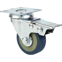Roue de roulette en caoutchouc dur 2 pouces 2.5 pouces 3 pouces 4 pouces de diamètre roue de roulette pour Robot