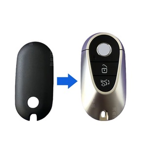 Housse de clé de voiture Mercedes Benz en TPU, remplacement pour la nouvelle coque de clé intelligente King Kong C E Series, couleur unie - Product Image 1