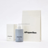Boîte de kit cosmétique recyclée gaufrage UV brillant pour vernis à ongles huile soins de la peau sérum boîtes rigides pour emballage cadeau