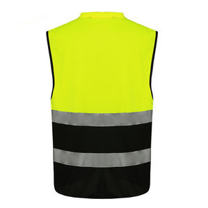 <span class=keywords><strong>Gilet</strong></span> de <span class=keywords><strong>sécurité</strong></span> brillant respirant haute visibilité avec sangles et poches réfléchissantes pour le travail dans les aéroports et la <span class=keywords><strong>sécurité</strong></span> routière - Product Image 2
