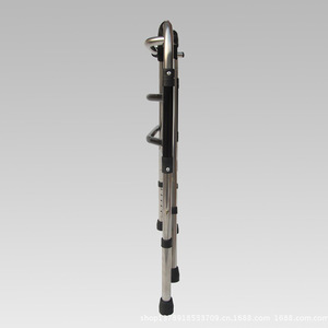 Aide à la marche en acier inoxydable pour personnes âgées, plusieurs tailles, hauteur réglable, dispositif d'assistance à la mobilité - Product Image 4