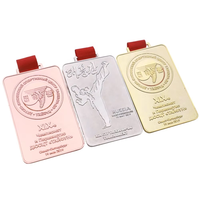 Médaille vierge en alliage de zinc multi-formes de qualité supérieure, finition polie, personnalisable avec gravure laser au centre, pour événements sportifs et récompenses d'entreprise
