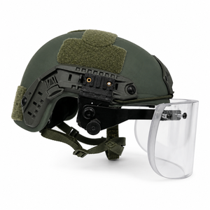 Casco Táctico FAST de UHMWPE y Aramida con Protección Ocular – Equipo Táctico para Exteriores con Protección Completa IIIA - Product Image 4