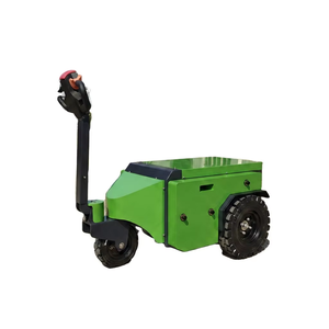 Tractor de Remolque Manual Verde 4X4 con Neumáticos para Terreno Accidentado, Uso en Construcción - Product Image 1