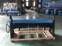 Nouvelle machine à plier les tôles en acier et en aluminium Viken TDFH-2*1500 1.0-1.5mm, manuelle, facile à utiliser