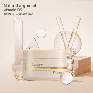 <span class=keywords><strong>Masque</strong></span> capillaire OEM Karsilk à la vitamine B5, traitement nourrissant et réparateur en gros, à l'huile d'argan et au collagène, pour éliminer les frisottis - Product Image 6