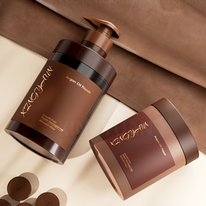 Tarros de Crema Facial de Plástico con Degradado Personalizado de Lujo, 500 g, Tamaños Grandes, Envases Cosméticos, Tarro de Mantequilla Exfoliante Corporal con Tapa de Rosca - Product Image 4