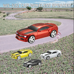 WS-592 Auto Vorm Draagbaar Voor Bluetooth Draadloze Luidspreker Rgb Led Verlichting Nieuw Ontwerp Relatiegeschenk Voor Feest Outdoor Computer - Product Image 3