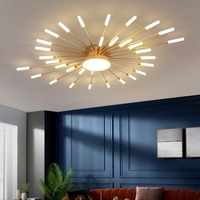 Lustre de plafond LED moderne, éclairage intérieur pour la décoration de la maison, lustres de plafond, éclairage de plafond LED de luxe, lustres
