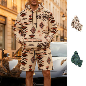 Conjunto de moda transfronteriza europea y americana 2025: Sudadera informal de manga larga con cordón, bolsillos y diseño de color liso. - Product Image 1