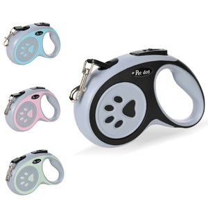 Correa automática retráctil de 3/5M para perros y gatos, cinta antiruptura, decoraciones de plástico para exteriores, correa para perros, accesorios de moda para mascotas - Product Image 2