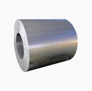 Bobine d'acier galvanisé 0,5 mm, texture mate, galvanisation à chaud, pour usage en construction, services de soudage et de découpe, norme JIS - Product Image 1