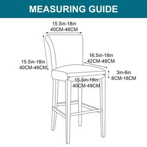 Tấm Bọc Ghế Đẩu Quầy Bar Tấm Bọc Ghế Quán Rượu Ghế Quầy Cho Phòng Ăn Tấm Bọc Bảo Vệ Ghế Quầy Bar Tấm Bọc Ghế Parson - Product Image 3