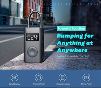 Compresseur d'air électrique portable sans fil 150 PSI pour voiture, pompe à air numérique intelligente pour véhicule, gonfleur de pneus 12V 5V