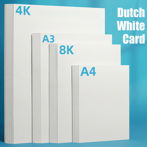 <span class=keywords><strong>Papier</strong></span> cartonné <span class=keywords><strong>blanc</strong></span> brillant spécial pour <span class=keywords><strong>dessin</strong></span> et croquis, format A4, 120 g/m², 50 feuilles, compatible marqueurs - Product Image 3
