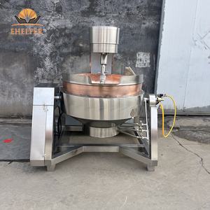 Olla para Hervir Mermelada y Azúcar de Cobre Puro |   Conductividad Térmica Superior para una Consistencia Perfecta |   Hecho a Mano | Olla de Cobre para Cocinar - Product Image 2