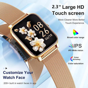 <span class=keywords><strong>Reloj</strong></span> Inteligente para <span class=keywords><strong>Mujer</strong></span> de Alta Calidad, Fabricado en China, con Correa de Metal, Resistente al Agua - Product Image 2