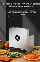 Multifunctionele zaksnijder voor fruit, groenten, bananenchips, snijmachine voor fruitverwerking, motor voor aardappelverwerking