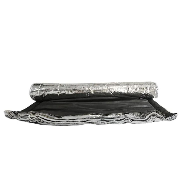 Superior Breathable Insulation Heating Shield Polyester Wadding Fabric Foil Faced Thermal Reflection Insulation For Roof