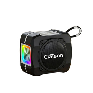 Claison Portable <b>Speaker</b> Mini With <b>Led</b> Light Outdoor Waterproof - Product Image 3