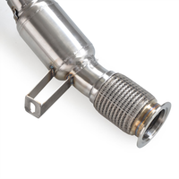 Collecteurs d'échappement en acier inoxydable pour améliorer les performances du moteur Audi R8 V8 4.2 2006-2015 – Optimise le flux des gaz d'échappement