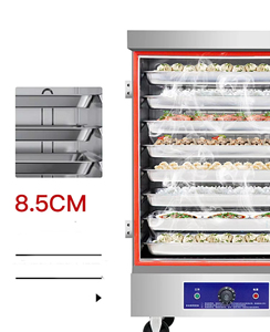 Chariot de cuisson vapeur électrique professionnel avec moteur, garantie 1 an, ustensiles de cuisine automatiques - Product Image 3