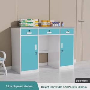 अस्पतालों के लिए दंत चिकित्सा सौंदर्य उपचार तालिका और पालतू चिकित्सा वितरण कैबिनेट, दोनों कम अलमारियाँ हैं। - Product Image 5