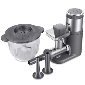 Hachoir à viande 2 en 1, robot culinaire multifonctionnel, grande capacité de 3 L pour la préparation des aliments à domicile, avec un design vertical compact - Product Image 3