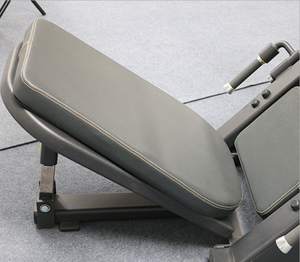 Máquina de prensa de piernas con estructura de acero sólido, máquina comercial de entrenamiento de piernas con placas de peso, equipo de fuerza duradero para gimnasio, para uso prolongado en el gimnasio. - Product Image 6